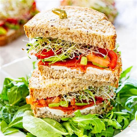 Smoked Salmon Sandwiches - Jo Cooks