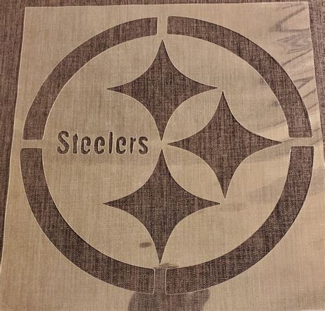 High Quality Pittsburgh Steelers Stencil | Etsy