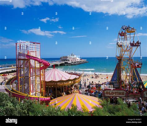 Bournemouth Pleasure Beach, Dorset, England, UK Stock Photo - Alamy