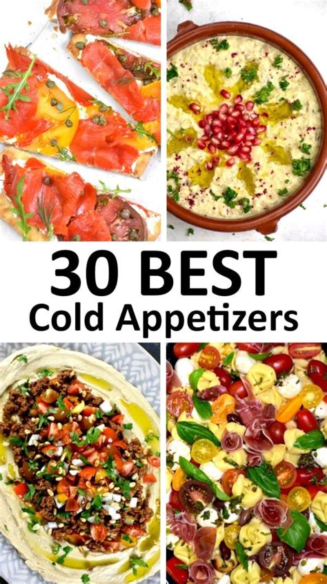 The 30 BEST Cold Appetizers - GypsyPlate