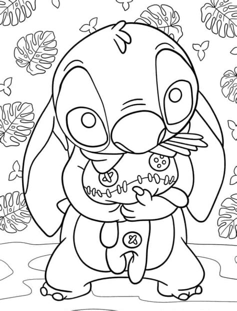 Lilo Stitch Coloring Pages Scrump Rag Doll Coloring Page Coloring | The Best Porn Website