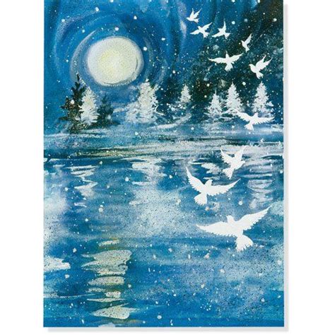 Flight of the Doves Large Boxed Holiday Cards (Christmas Cards, Greeting Cards): Peter Pauper ...