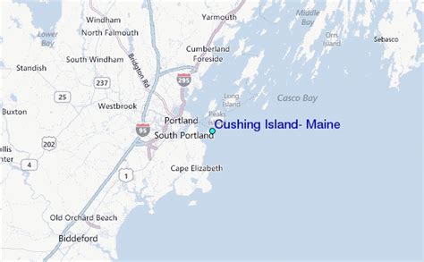 Cushing Island, Maine Tide Station Location Guide