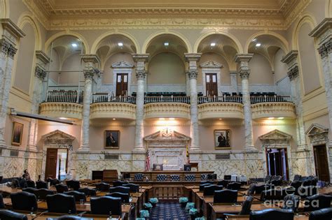 Maryland State House House of Delegates Chamber Photograph by Mark Dodd ...