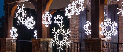 Create a Winter Wonderland with Snowflake Lights