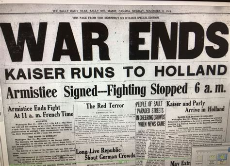 A look back at newspaper headlines on Nov. 11, 1918 | CBC News