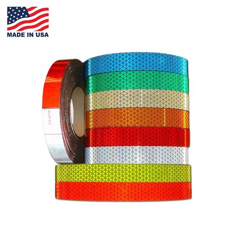 DOT Reflexite Conspicuity Solid Colors - V92 Reflective Tape (V92DB) - Tape Depot