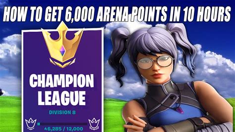 How To Get 6,000 Points In 10 Hours Of Arena - Arena Tips & Tricks - YouTube