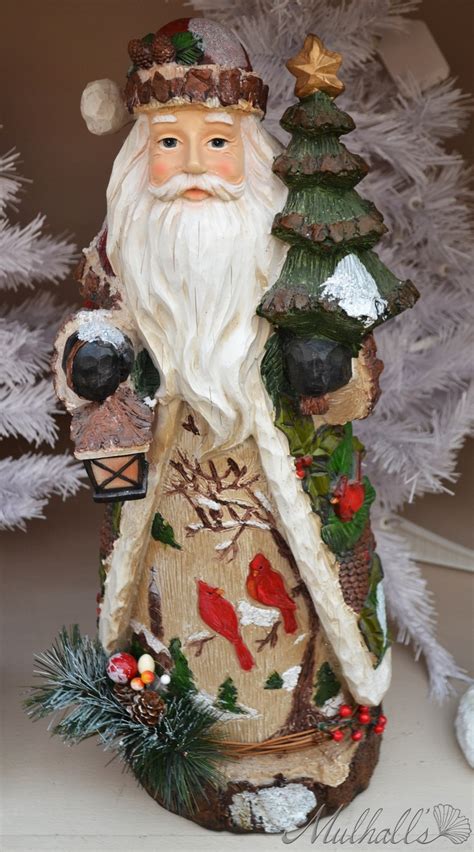 St. Nick Statue. | Crafts, Decor crafts, Holiday decor