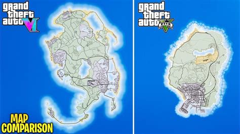 GTA 6 Map Size Comparison Leaves Fans In Awe