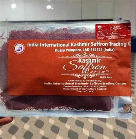 RETAJ Kashmir GI Tag Saffron, For Food, Packaging Type: GLASS BOTLE at ...