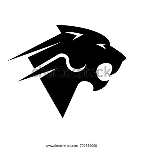 Panther Vector Logo Stock Vector (Royalty Free) 702552058