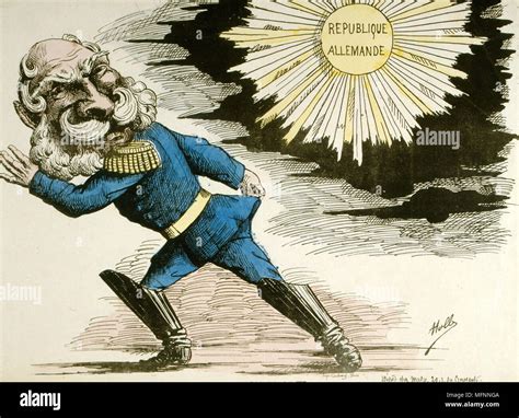 German Unification Political Cartoon