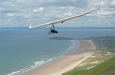 All sizes | atos vr hang glider rigid wing rhossilli wales | Flickr - Photo Sharing! Light Art ...