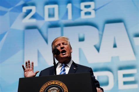 Trump’s speech to the NRA: A president in his element | Donald Trump ...