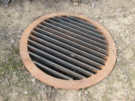 Free Images : wood, round, metal, grate, lines, drain, manhole, metallic, barbecue grill, man ...