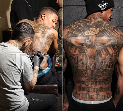 Nick Cannon -- Wild 'N Out with New MASSIVE Back Tattoo (PHOTOS) | TMZ.com