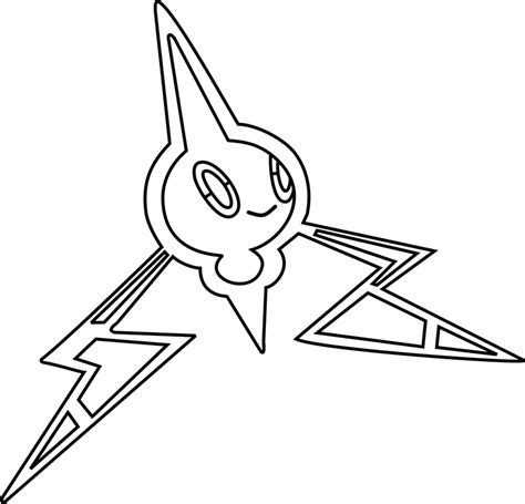 Rotom Pokemon Smiling