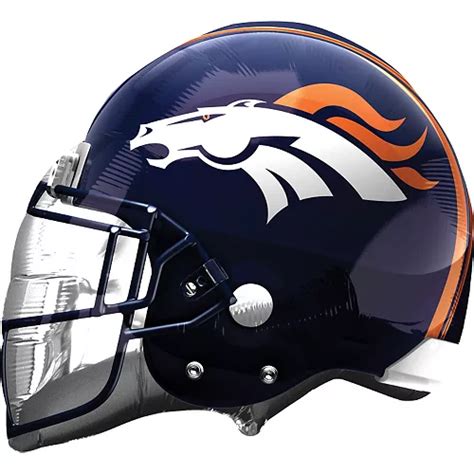 Denver Broncos Balloon 21in x 17in - Helmet | Party City