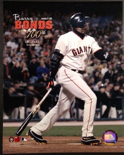 BARRY BONDS 700th HOME RUN 8X10 PHOTO San Francisco Giants | eBay