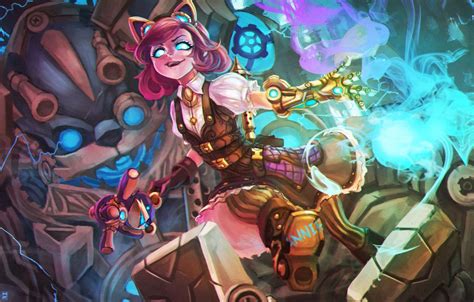 Hextech Annie | Annie league of legends, Fan art, League of legends