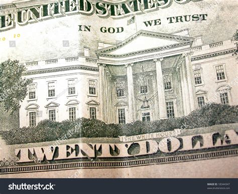 Back Of Twenty Dollar Bill Stock Photo 18344347 : Shutterstock