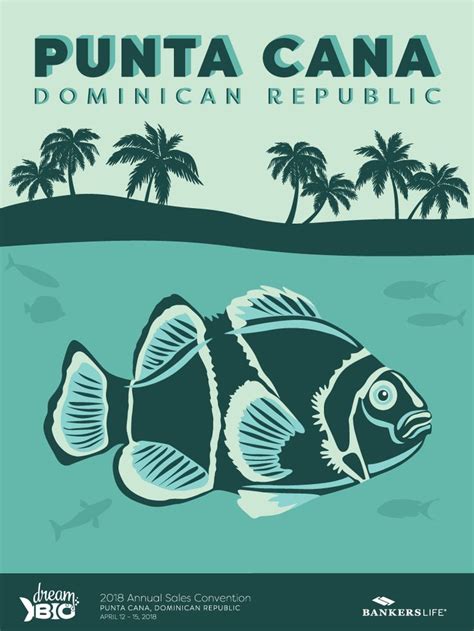 Punta Cana | Graphic design art, Poster, Annual sale