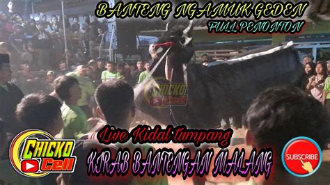 FULL BANTENGAN MEMADATI KALANGAN SAMPAI BANJIR MANUSIA || BANTENGAN MALANG RAYA LIVE KIDAL ...