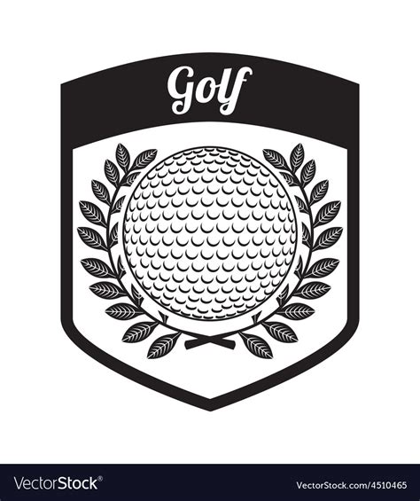 Golf club Royalty Free Vector Image - VectorStock