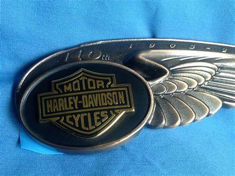 Sell Harley Davidson OEM 110th Anniversary Gas Tank Emblems in Kingsville, Missouri, US, for US ...