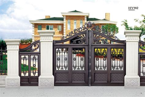 13+ Uplifting Modern Fencing Color Ideas | House gate design, Gate ...