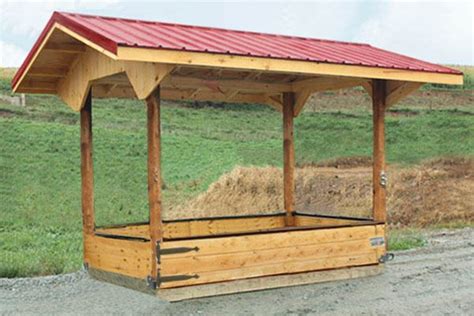 Cattle Hay Feeder Plans - WoodWorking Projects & Plans