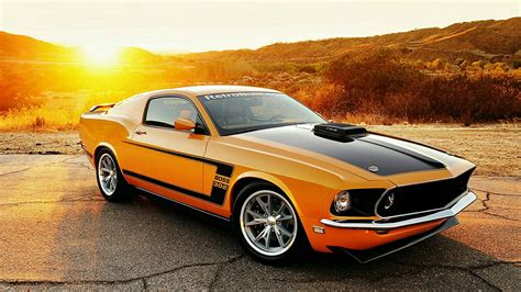 1969 Ford Mustang Boss 302 Wallpaper