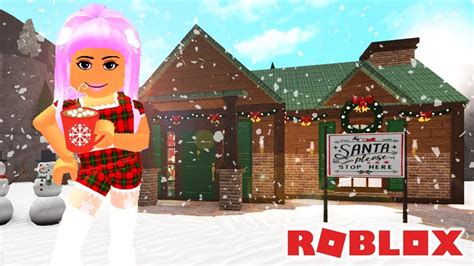 CHRISTMAS COTTAGE (90K) 🎄| Welcome to Bloxburg - YouTube