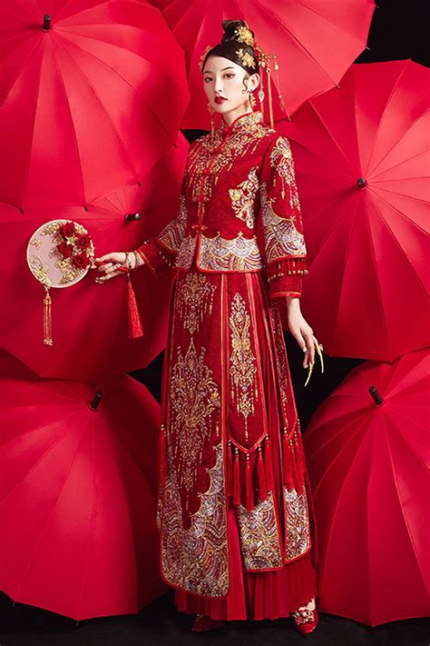 Ten Popular Chinese Wedding Dresses in 2019 | Dresses, Chinese wedding dress, Evening dresses