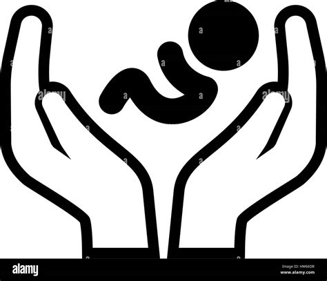 Child Care Icon. Flat Design Stock Vector Image & Art - Alamy