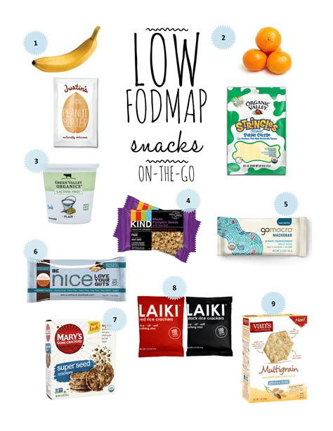 Low FODMAP Snacks On-the-Go