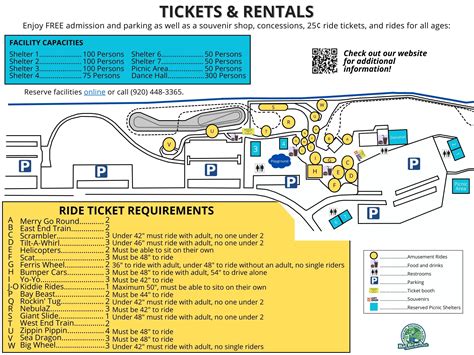 Bay Beach Amusement Park Map and Brochure (2018 - 2023 ...