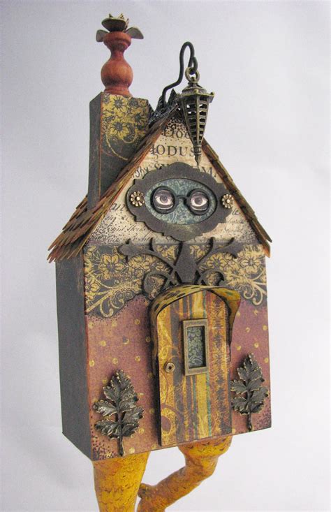 A Baba Yaga House by L. Mahaffey cackleandhoot.blogspot.com | Baba yaga house, Home art, Baba yaga