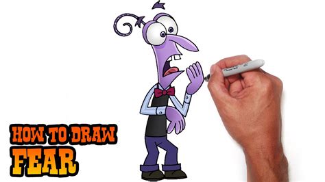 How to Draw Fear | Inside Out - YouTube