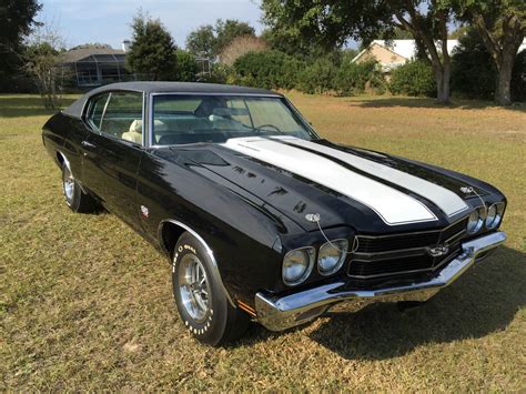 1970 CHEVROLET CHEVELLE SUPER SPORT 454 - Black Beauty! - Classic Chevrolet Chevelle 1970 for sale