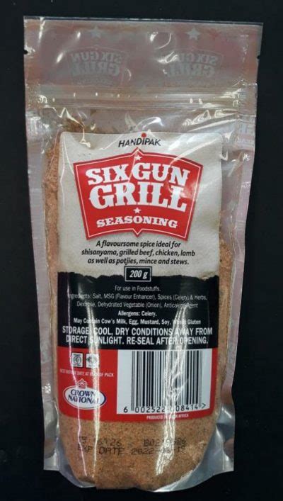 Six Gun Grill Seasoning