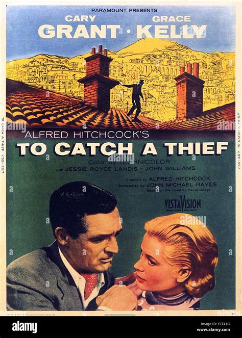 To Catch a Thief - Movie Poster Stock Photo - Alamy