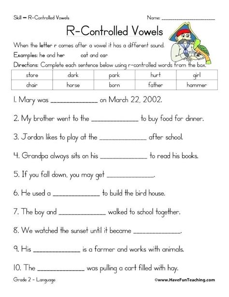 5th Grade Phonics Worksheets Pdf - Tedy Printable Activities