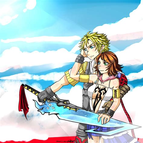 Tidus and Yuna by daninja293 on DeviantArt