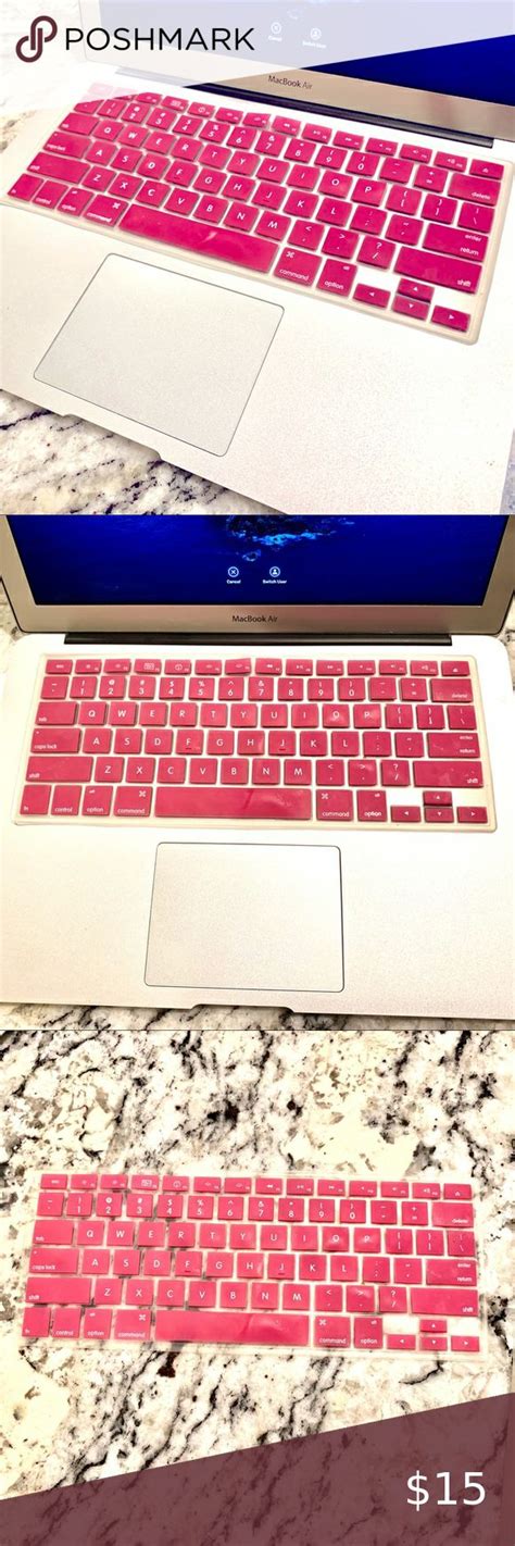 MacBook Silicon Pink Keyboard Cover | Pink keyboard cover, Keyboard ...