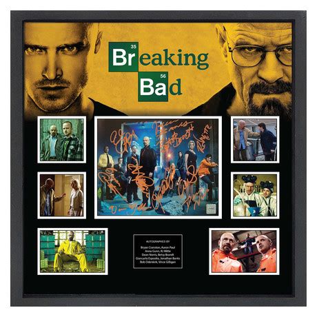 Signed + Framed Collage // Breaking Bad - The Awards Season Collection - Touch of Modern