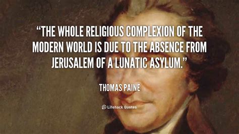 Thomas Paine On Religion Quotes. QuotesGram