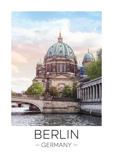 Berlin Print Berlin Travel Berlin Wall Art Berlin Poster - Etsy