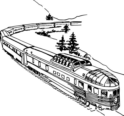 Train Vector Clipart image - Free stock photo - Public Domain photo - CC0 Images